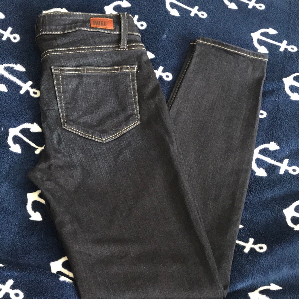 Paige Verdugo Ankle Jeans Dark Wash 26